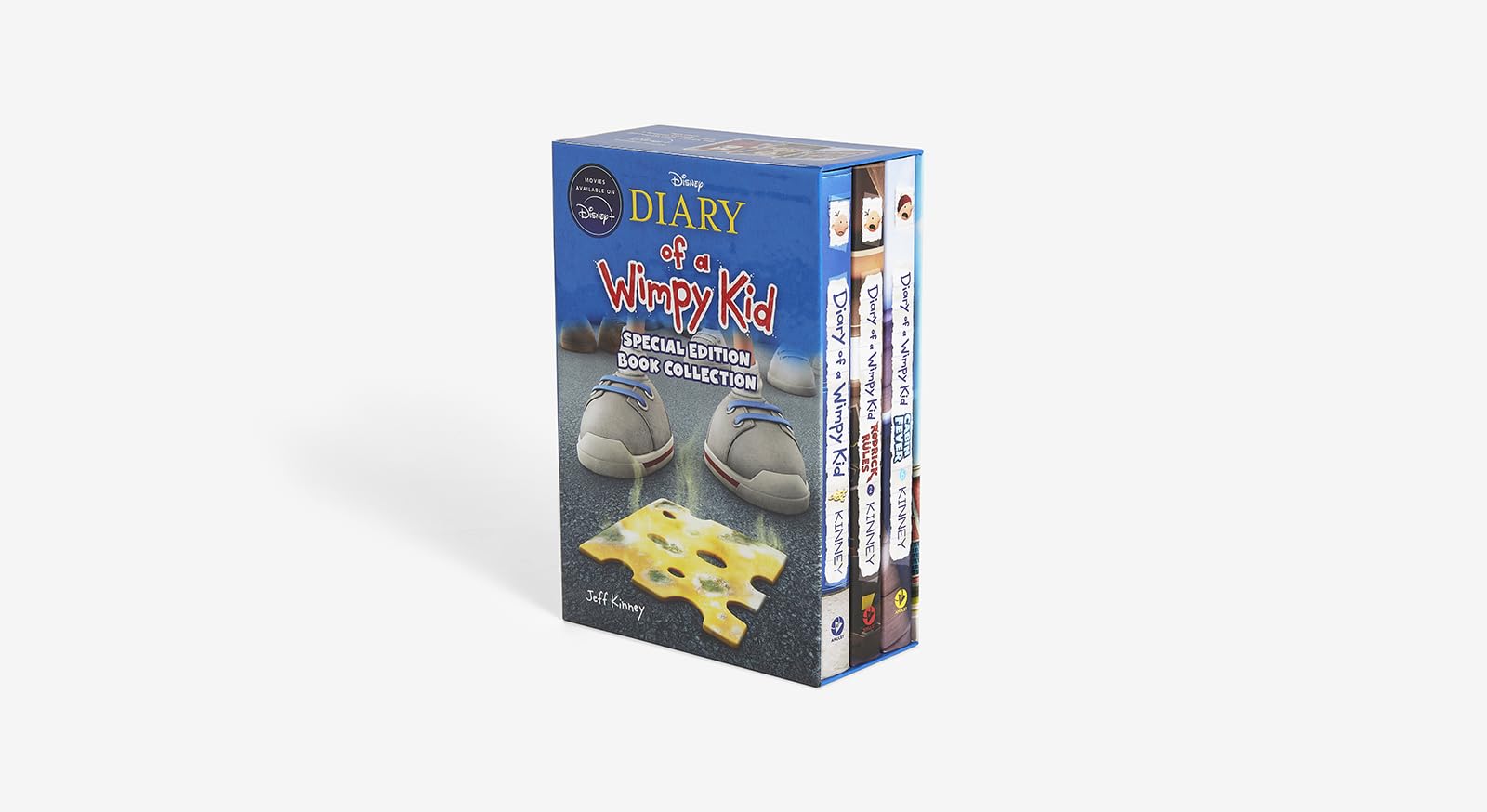 Diary of a Wimpy Kid 3-Book Collection: Special Disney+ Cover Editions: Diary of a Wimpy Kid, Rodrick Rules, and Cabin Fever Diary of a Wimpy Kid 3-Book Collection: Special Disney+ Cover Editions: Diary of a Wimpy Kid, Rodrick Rules, and Cabin Fever Hardcover Kindle