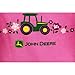 John Deere Toddler and Girls Pajamas Set (2T, Pink Tractor Flower)