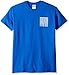 T-Line Men's The Office TV Series Fun Run Graphic T-Shirt, Royal Blue, Medium