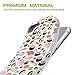 ZQ-Link iPhone 8 Plus Case, Slim-Fit Anti-Scratch IMD Soft TPU Cover with Design Pattern for iPhone 7 Plus/iPhone 8 Plus (Seamless Sushi Sashimi Pattern)