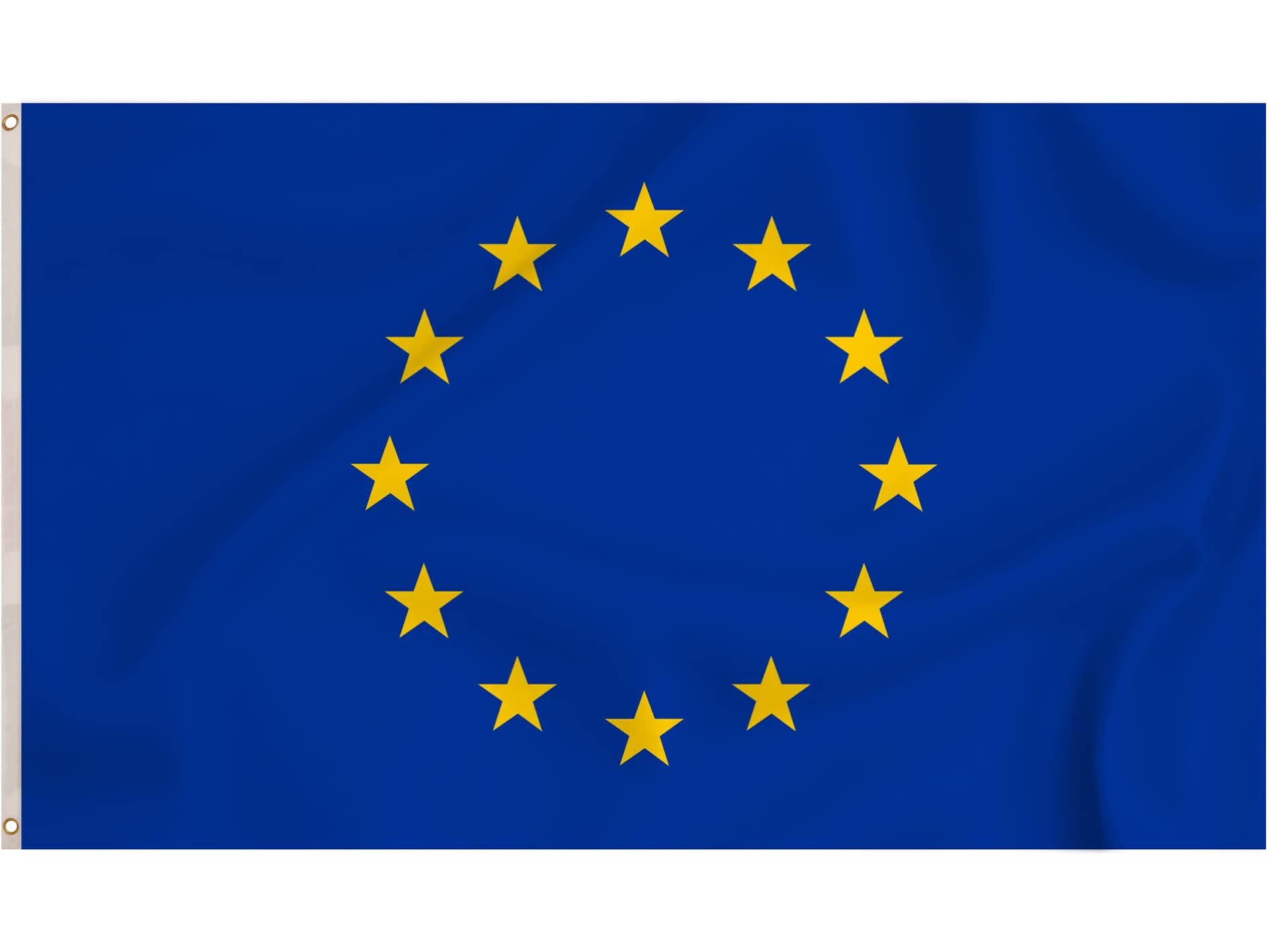 Storm&Lighthouse EU Flag European Union Flags 5ft x 3ft with Eyelets