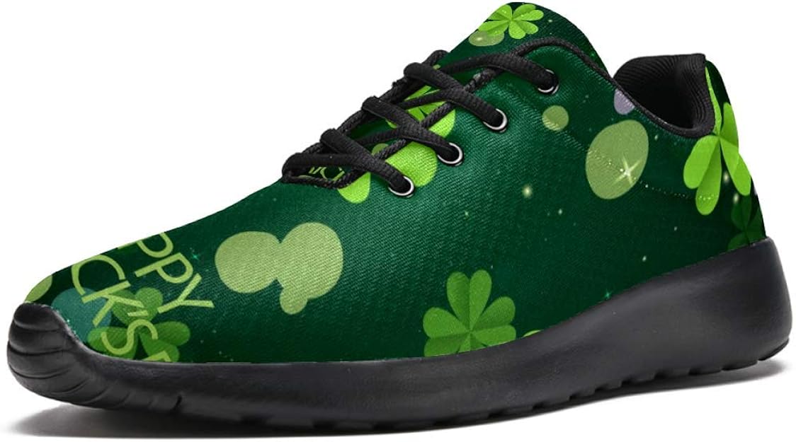 LORVIES Happy St. Patrick's Day Shamrock Clover Men’s
