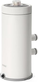 Intex 28638BS 1000 GPH Cartridge Filter Pump 220-240V Grey view 6