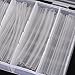 Accessbuy White Clear Heat Shrink Tubing Tube Cable Wrab Sleeve Kit with Storage Case