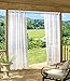 Outdoor Décor Escape Sheer voile Outdoor Curtain, 54