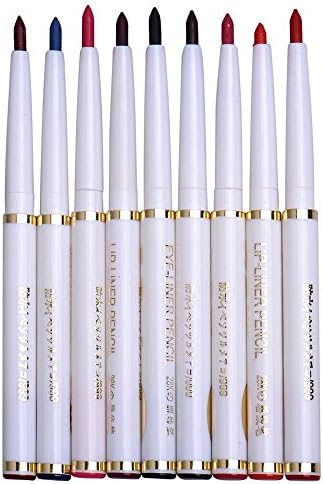 Professional Makeup 9 Colors Waterproof Eyeliner Pencil Long Lasting Eyebrow Pencil Set Lip Liner Pen Cosmetics Kits