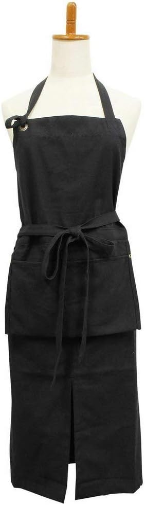 Amazon エプロン クリスプ ハウス ロング ブラック 着丈90cm Bs 452 23 エプロン オンライン通販