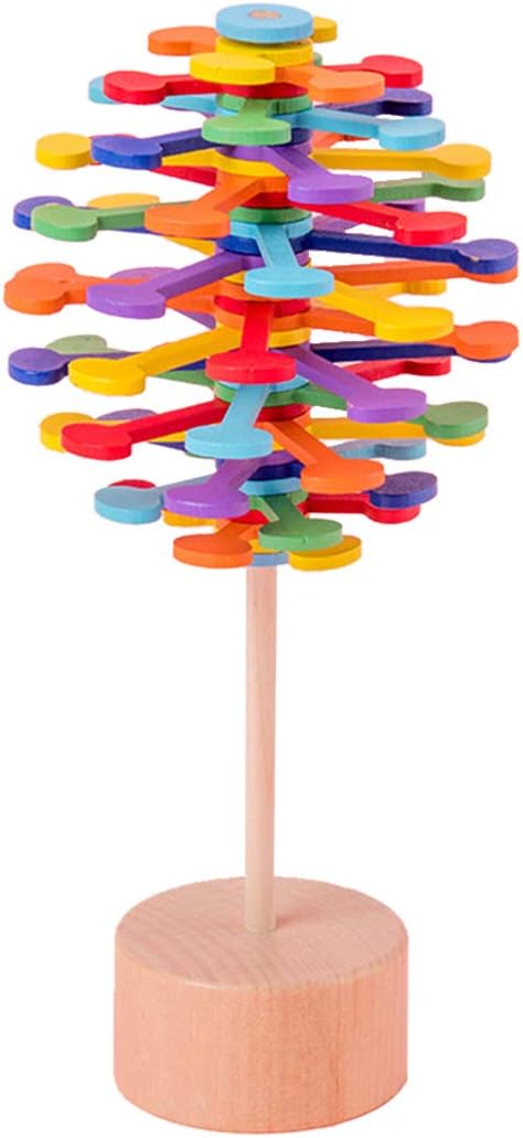 Joyibay Stressabbau Spielzeug Hölzern Drehbar Lutscher ... Joyibay Stressabbau Spielzeug Hölzern Drehbar Lutscher ...