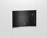 Beko 25L 900W Built-in Microwave with Grill - Black Compact Design view 2