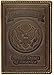 Villini US Passport Holder Cover - Case - Leather Passport Wallet - Organizer For Men Women - Travel Acessories (Brown Vintage)