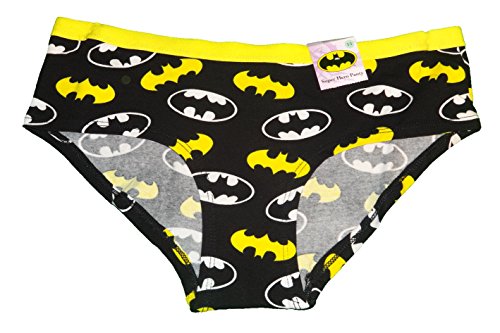 DC Comics Batgirl Women's All Over Print Super Hero Panty (X-Large 8)