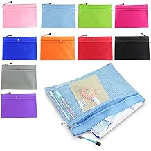 plastic zip folder