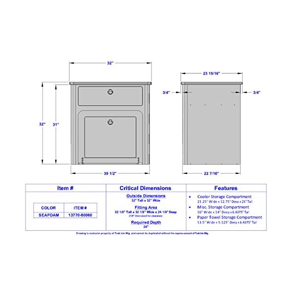 Pontoon-Storage-Station-with-Cooler-Unit