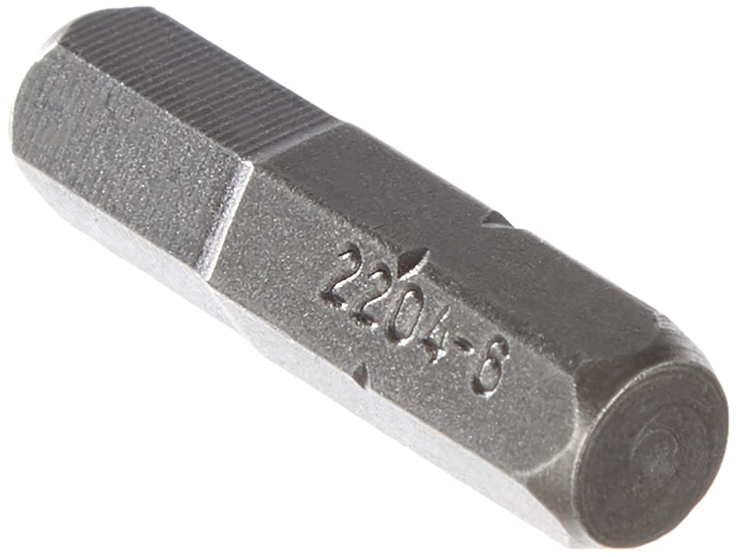 HAZET 2204-6 25 mm Hexagon Profile Bit - Multi-Colour