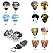 Catholic Christian Guitar Picks - 12 Medium Celluloid Plectrum W/Pick Holder & Tin Box. Inspired & Meaningful Bible Messages - Unique Gift for Men and Women Guitarists - Best Stocking Stuffer