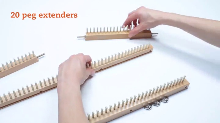 6 Authentic+Knitting+Board+Extenders+28+Inch