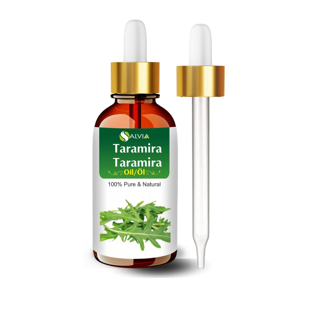 Taramira (Eruca Sativa) Essential Oil 100% Pure & Natural - Undiluted Uncut Cold Pressed Aromatherapy Premium Oil - Therapeutic Grade - 30 ML with Dropper
