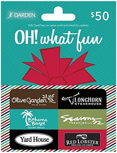 Darden Restaurants Holiday $50 Gift Card