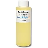 Buyitshipit - Caribbean Escape Fragrance from Our Beach Collection - Perfect for Adding Aroma to Freshies, Candles, Soaps, and Diffusers - 4 Ounces