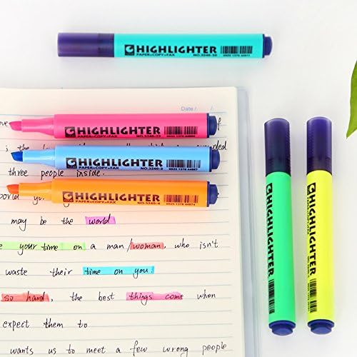 Vann92(TM) [2 Pieces/lot] Highlighter pens - Marker pen Stationery office material (School supplies)
