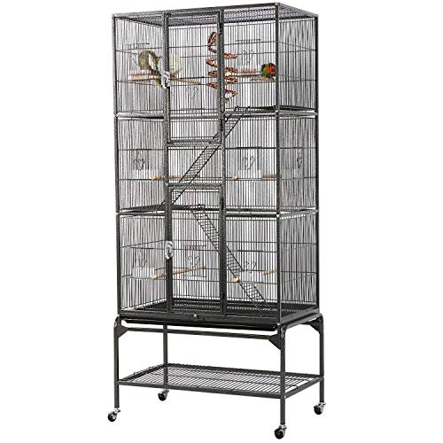 Yaheetech 3-Tier Flight Bird Cage
