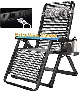 RJJBYY Tumbona de patio Silla de jardín al aire libre con bloqueo para