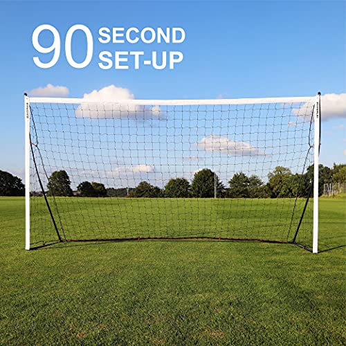 QUICKPLAY Kickster Soccer Goal 12x6' The Original Ultra Portable