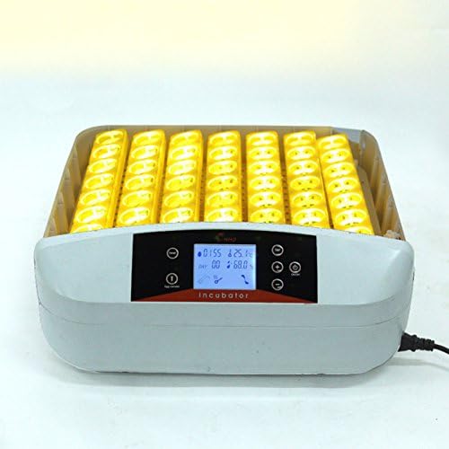 2018 New Arrival Farm Hatchery Machine 56 Egg Hatchers Chicken Automatic Egg Incubator Auto-Turning for Sale Birds Quail Ducks Brooder with Built-In LED Egg Candler - US Plug