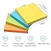 Sticky Notes, NOMOLOS 3 in x 3 in, 12 Pads, 100 Sheets/Pad, 4 Colors Easy Post, Self-Sticky Notes for Office, School, Business, Family