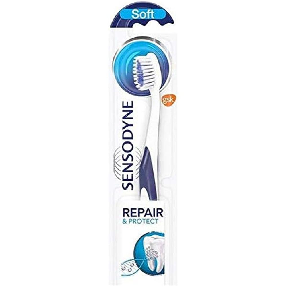 Sensodyne Complete Protection Soft Toothbrush, Pack of 1, Specially Designed for People with Sensitive Teeth, Assorted Colours