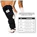 JunoPets Dog Canine Rear Leg Knee Brace, Hock Joint Wrap for Heals and Prevents Injuries and Sprains Helps with Loss of Stability (Medium)