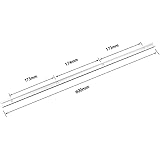 Guida A T In Lega Alluminio 1000mm Rosso - Scanalatura T-slot 45x12.8mm Per Lavorazione Legno