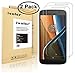 [2 Pack] iVoler [Tempered Glass] Screen Protector for Motorola Moto G (4th Generation) / Moto G4, [0.2mm Ultra Thin 9H Hardness 2.5D Round Edge] with Lifetime Replacement Warranty