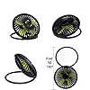 UKHONK-6-Inch-Portable-USB-Powered-Desk-Fan-Personal-Cooling-FanSmall-Table-Fan-Cooling-Fan-with-2-Speed-Adjustable-HeightGreat-for-Desktop-Office-Travelling-Camping-Fishing-HomeBlack UKHONK 6 Inch Portable USB Powered Desk Fan Personal Cooling Fan,Small Table Fan Cooling Fan with 2 Speed & Adjustable…