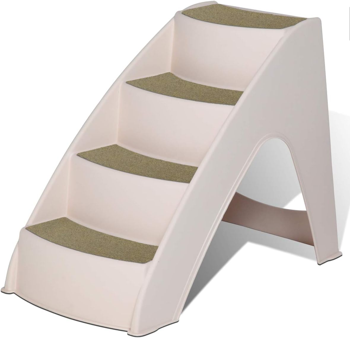 PetSafe CozyUp Pet Steps - PupSTEP Dog and Cat Stairs - Lightweight Durable Plastic Frame Supports up to 70 lb - Side Rails and Non-slip Feet Provide Added Security : Pet Supplies