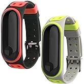 T-BLUER Compatible with Xiaomi Mi Band 7 Band,Mi Band 6 Silicone Replacement Strap Wristband
