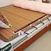 Bed Rail Safety Guard for Toddler, Elderly,Seniors, Adults, Kids Folding Bed Assist Handle Hospital Railing Bumper Bar (Light Dark Red)