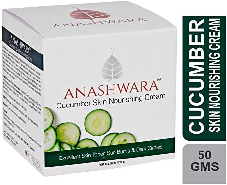 Bio Resurge Life Anashwara Cucumber Skin Nourishing Cream for cooling, soothing and moisturizing 50gms