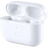Wireless Charging Case Replacement Compatible with AirPods Pro 1st &amp; 2nd Generation, AirPods Pro 1st &amp; 2nd Charger with Bluetooth Pairing Sync Button