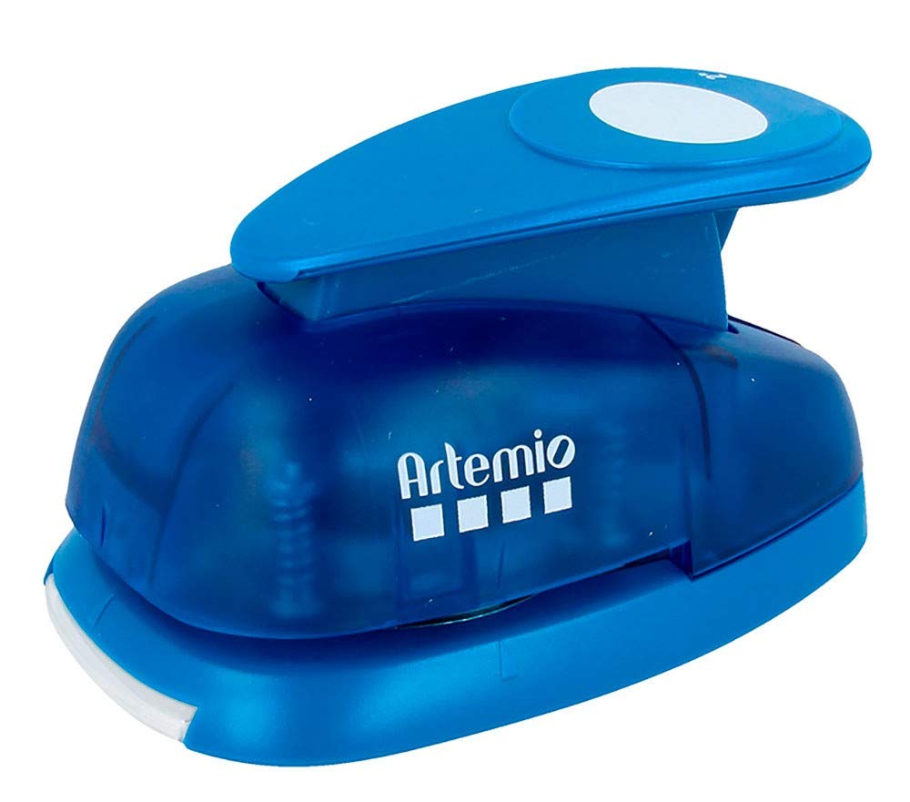 Artemio 5 cm Giant Oval Lever Punch, Blue