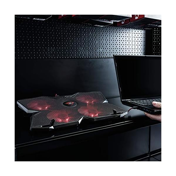Trust-Gaming-GXT-278-Notebook-Cooling-Stand-Black Trust Gaming GXT 278 Notebook Cooling Stand, Black