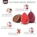 Makeup Blender Sponge Set - 4 Pack Latex Free Q-Soft Makeup Beauty Foundation Blending Sponge Flawless Smooth Brush for Liquid Foundation BB Creams Powders Concealer (4 Pack)