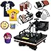 ZENY Heat Press 12''x15'' Pro 6 in 1 Combo Heat Press Machine Digital Multifunction Transfer Sublimation T-shirt / Mug / Hat / Plate