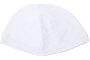 Tmboryuu Kufi Hats for Men Muslims, Prayer Caps, Handicraft Taqiyah, Taqiyah, Tasbih, Prayer Beads Kufi Skull for Men