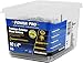 Power Pro Premium Exterior Wood Screws, #10 x 4 Inch All-Purpose Deck Screws for Outdoor Projects, T-25 Star Bit Included, Bronze, 248 Pieces | 48615V4