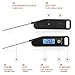 Meat Thermometer, SMARTRO Digital Food Cooking Thermometer with Instant Read Blue Blacklit LCD, Best for Candy, Kitchen, Milk, BBQ Grill Smoker