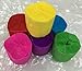 12 Rolls Party Streamer Crepe Paper Streamers 6 Colors, 1.77 Inch x 29.6 Feet