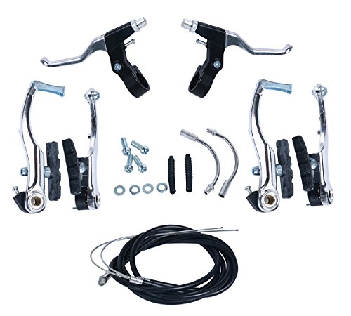 8MILELAKE Brake Levers V Brakes Cables Caliper Kit Mountain Bikes Road Bikes Hybrids Child’s Bikes