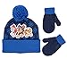 Nickelodeon boys Nickelodeon Toddler Hat, Kids Gloves Toddlers Mittens, Paw Patrol's Marshall Baby Beanie f Winter Accessory Set, Blue, 2-4T US