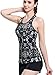 Campeak Women's Mesh Outdoor Running Vest Yoga Gym Fitness Tank Tops Built-in Shelf Bras(Broken Black -L)